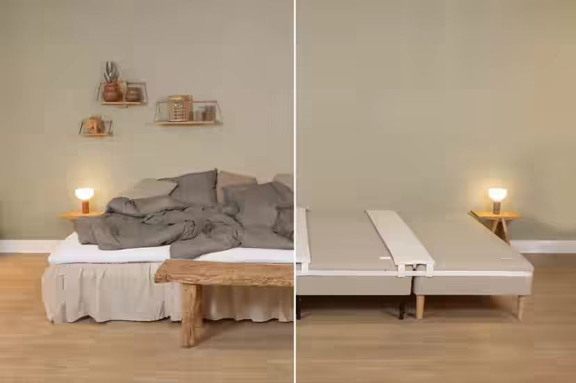 Video: běžná postel před a po rozšíření pomocí FAMBED® DIY sady